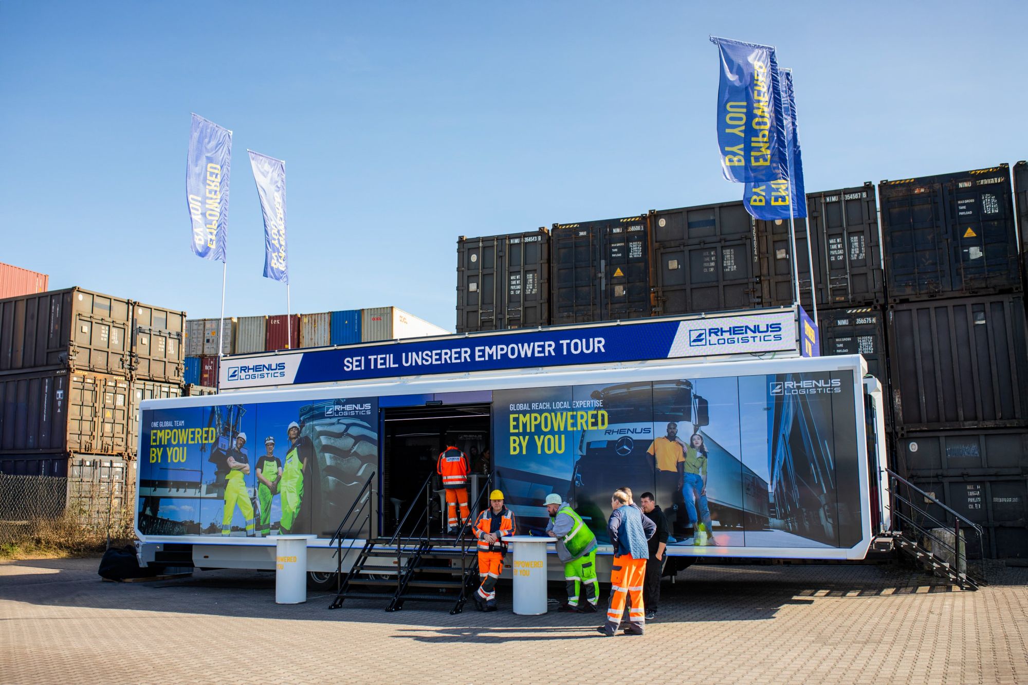 Rhenus Gruppe startet globale Employer Brand:
„Empowered by You”